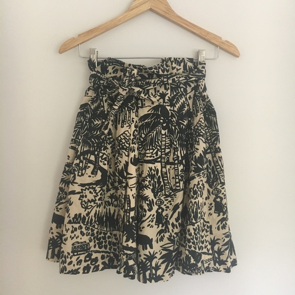 Anthropologie Dresses & Skirts - Anthropologie safari paper bag skirt